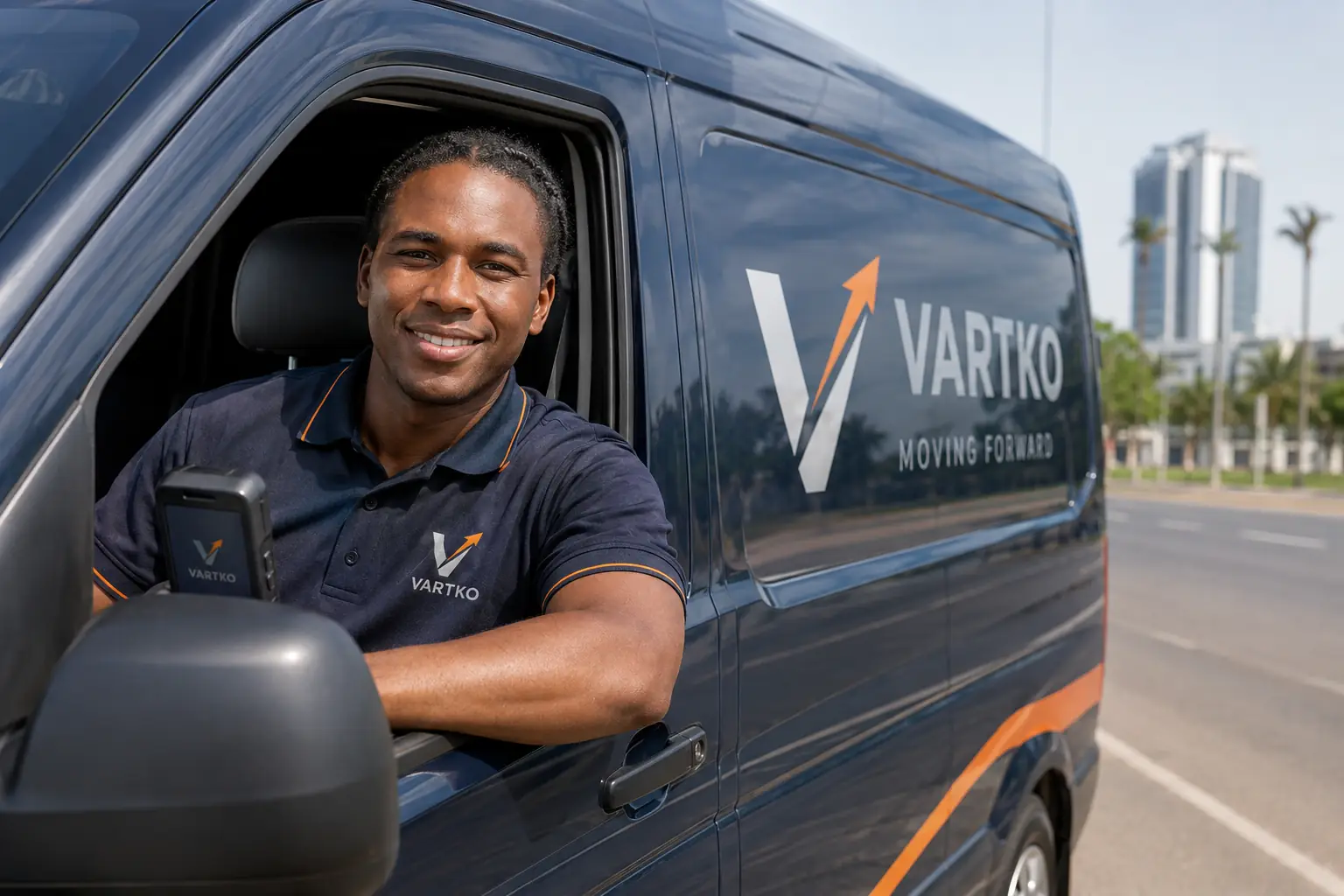 VARTKO logistics operations moving through Accra
